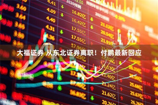 大福证券 从东北证券离职！付鹏最新回应